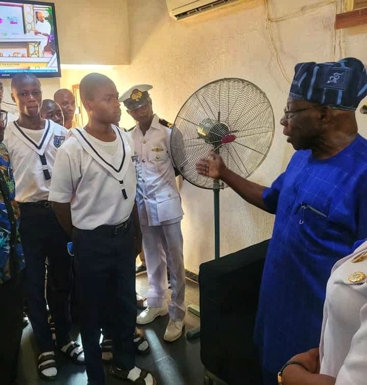 He interviewed a former president.